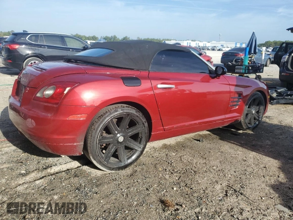 2005 Chrysler Crossfire Limited with VIN 1C3AN65L05X036107, listed as a Copart auction lot 54054095 with 155,782 mi miles and Salvage Title. Bid and sale history available at DreamBid. Image 3.