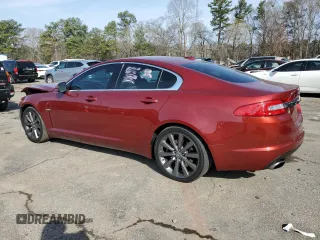 2010 Jaguar XF Premium Luxury with VIN SAJWA0GB9ALR77234, listed as a Copart auction lot 48592735 with 141,164 mi miles and Salvage Title. Bid and sale history available at carsss.com. Image 2.