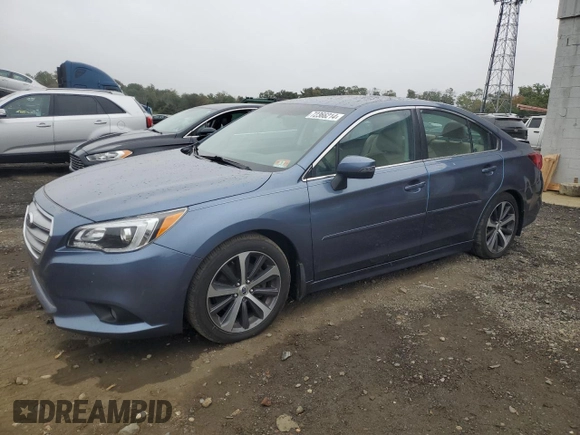2016 Subaru Legacy 3.6R Limited with VIN 4S3BNEJ64G3002966, listed as a Copart auction lot 72366214 with 124,121 mi miles and Salvage Title. Bid and sale history available at carsss.com. Image 1.