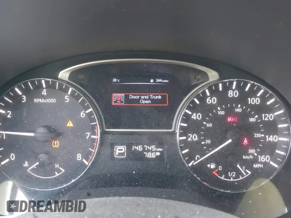 2015 Nissan Altima 2.5 S with VIN 1N4AL3AP1FC100503, listed as a IAAI auction lot 41850289 with 146,745 mi miles. Bid and sale history available at carsss.com. Image 7.