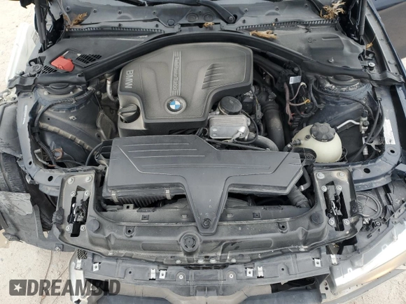 2012 BMW 3 Series 328i with VIN WBA3A5C57CF341019, listed as a Copart auction lot 88589685 with 107,295 mi miles and Salvage Title. Bid and sale history available at DreamBid. Image 11.