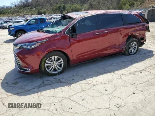 2024 Toyota Sienna Platinum z VIN 5TDESKFC3RS134363, wystawiony jako Copart lot #50130505 z przebiegiem 16 256 mil mil oraz Szkoda całkowita • Salvage title. Historia ofert i sprzedaży dostępna na DreamBid. Obrazek 1.