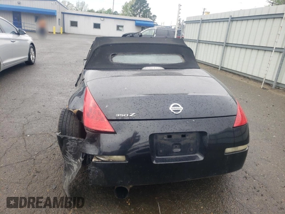 2006 Nissan 350Z Touring with VIN JN1AZ36A56M456270, listed as a Copart auction lot 50840375 with 186,694 mi miles and Clean Title. Bid and sale history available at carsss.com. Image 6.