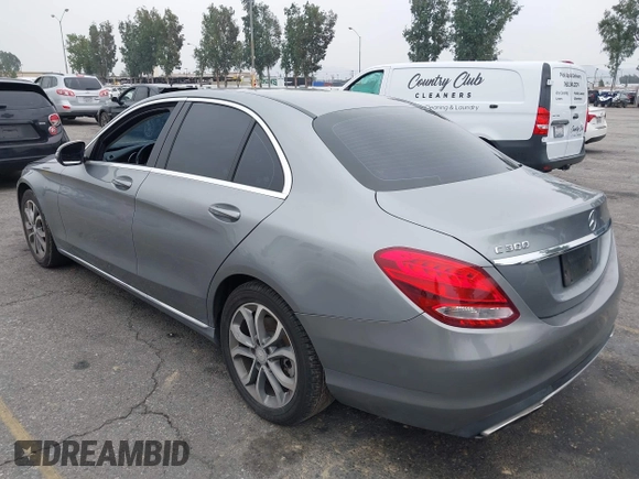 2016 Mercedes-Benz C 300 with VIN 55SWF4JB8GU097345, listed as a IAAI auction lot 42429203 with 110,273 mi miles and . Bid and sale history available at DreamBid. Image 3.