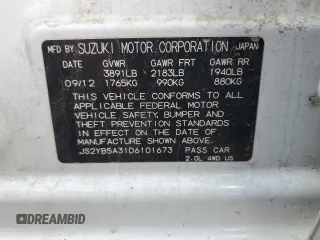2013 Suzuki SX4 Crossover with VIN JS2YB5A31D6101673, listed as a Copart auction lot 70571514 with 137,306 mi miles and Salvage Title. Bid and sale history available at carsss.com. Image 12.