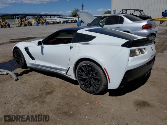 2016 Chevrolet Corvette Z06 2LZ with VIN 1G1YS2D64G5606608, listed as a Copart auction lot 56267255 with 48,711 mi miles and Salvage title. Bid and sale history available at DreamBid. Image 2.