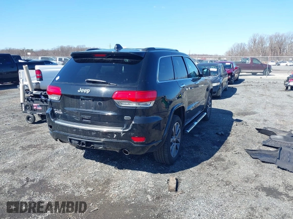 2018 Jeep Grand Cherokee High Altitude with VIN 1C4RJFCT6JC102660, listed as a IAAI auction lot 41752965 with 119,841 mi miles. Bid and sale history available at carsss.com. Image 4.