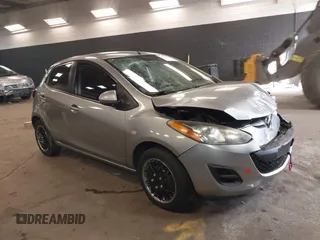 2012 Mazda 2 Sport with VIN JM1DE1KY7C0150803, listed as a IAAI auction lot 41932409 with 89,474 mi miles. Bid and sale history available at carsss.com. Image 1.