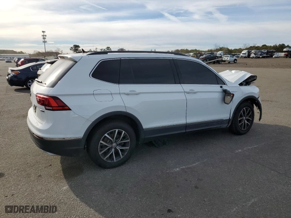 2020 Volkswagen Tiguan SE with VIN 3VV2B7AX7LM170009, listed as a Copart auction lot 80450194 with 0 mi miles and Non Repairable. Bid and sale history available at carsss.com. Image 3.