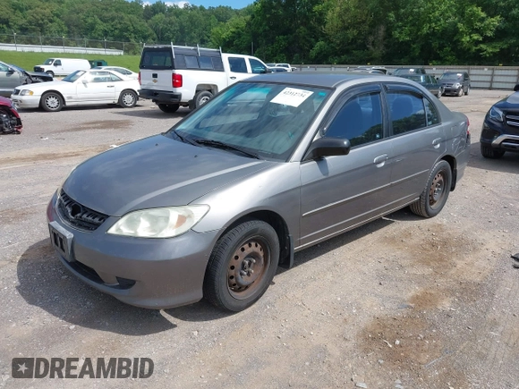 2004 Honda Civic LX z VIN 1HGES16504L012390, wystawiony jako IAAI lot #42312734 z przebiegiem 166 473 mil mil oraz . Historia ofert i sprzedaży dostępna na DreamBid. Obrazek 2.