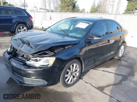 2012 Volkswagen Jetta Sedan SE w/Convenience PZEV with VIN 3VWDP7AJ3CM322336, listed as a IAAI auction lot 41572929 with 176,086 mi miles. Bid and sale history available at carsss.com. Image 2.