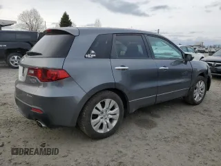2010 Acura RDX with VIN 5J8TB1H28AA005205, listed as a Copart auction lot 42991305 with 125,009 mi miles and Salvage Title. Bid and sale history available at carsss.com. Image 3.