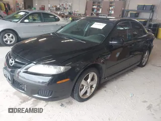 2007 Mazda 6 i Touring with VIN 1YVHP80C175M50982, listed as a IAAI auction lot 42145477 with 212,391 mi miles and . Bid and sale history available at DreamBid. Image 2.