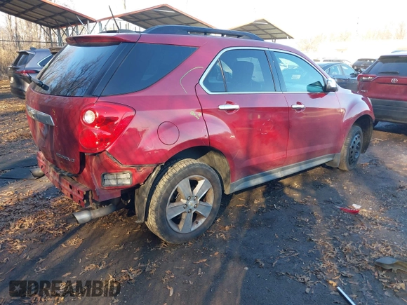 2015 Chevrolet Equinox LT with VIN 2GNFLFE33F6430989, listed as a IAAI auction lot 41198132 with 67,106 mi miles and . Bid and sale history available at DreamBid. Image 4.