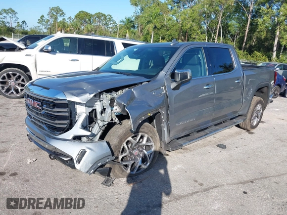 2024 GMC Sierra 1500 with VIN 3GTPHDE86RG429102, listed as a IAAI auction lot 41562527 with 6,272 mi miles and . Bid and sale history available at DreamBid. Image 17.