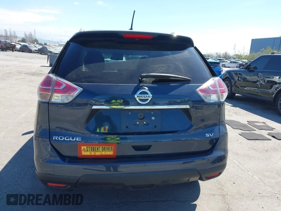2016 Nissan Rogue SL with VIN 5N1AT2MT1GC850963, listed as a IAAI auction lot 41871209 with 110,006 mi miles. Bid and sale history available at carsss.com. Image 15.