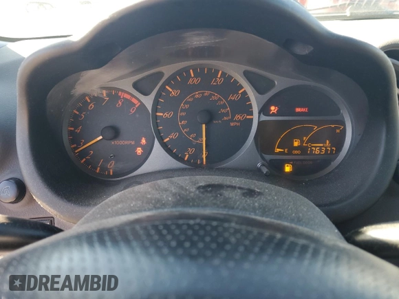 2002 Toyota Celica GTS with VIN JTDDY38T220060052, listed as a Copart auction lot 42167195 with 176,377 mi miles and Salvage Title. Bid and sale history available at carsss.com. Image 9.