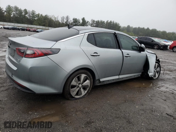 2014 Kia Optima EX with VIN KNAGN4AD4E5073906, listed as a Copart auction lot 72960004 with 123,453 mi miles and Salvage Title. Bid and sale history available at DreamBid. Image 3.