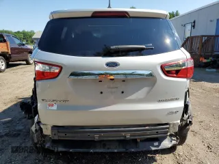 2019 Ford EcoSport Titanium with VIN MAJ6S3KL5KC277683, listed as a Copart auction lot 62121494 with 52,317 mi miles and Salvage Title. Bid and sale history available at DreamBid. Image 6.