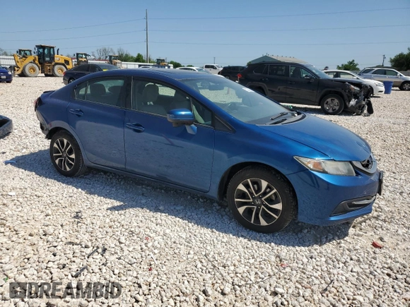 2015 Honda Civic EX z VIN 2HGFB2F87FH552890, wystawiony jako Copart lot #52539095 z przebiegiem 119 059 mil mil oraz Szkoda całkowita • Salvage title. Historia ofert i sprzedaży dostępna na DreamBid. Obrazek 4.