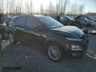 2018 Hyundai Kona SEL with VIN KM8K2CAA0JU078330, listed as a Copart auction lot 42398945 with 75,156 mi miles and Salvage Title. Bid and sale history available at carsss.com. Image 4.