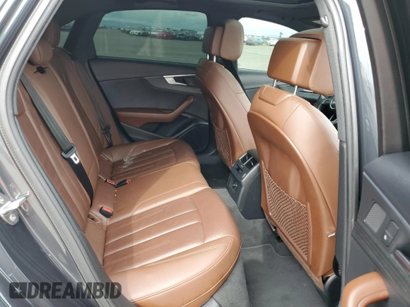 2018 Audi A4 Premium with VIN WAUDNAF49JA036460, listed as a Copart auction lot 48060675 with 135,640 mi miles and Salvage Title. Bid and sale history available at carsss.com. Image 10.
