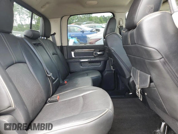 2015 Ram 1500 Laramie Limited with VIN 1C6RR7WM9FS612508, listed as a Copart auction lot 65014714 with 150,175 mi miles and Salvage title. Bid and sale history available at DreamBid. Image 10.