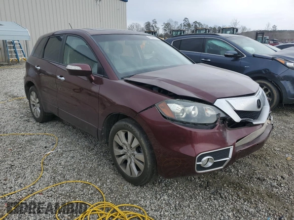 2010 Acura RDX Tech Pkg with VIN 5J8TB1H52AA004206, listed as a Copart auction lot 47984305 with 159,134 mi miles and Salvage Title. Bid and sale history available at carsss.com. Image 4.