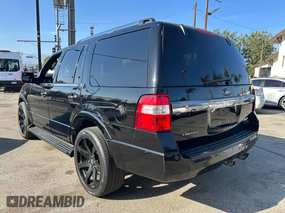 2016 Ford Expedition Limited z VIN 1FMJU1KT9GEF12970, wystawiony jako Copart lot #54452805 z przebiegiem 158 463 mil mil oraz Czysty tytuł • Clean title. Historia ofert i sprzedaży dostępna na DreamBid. Obrazek 3.