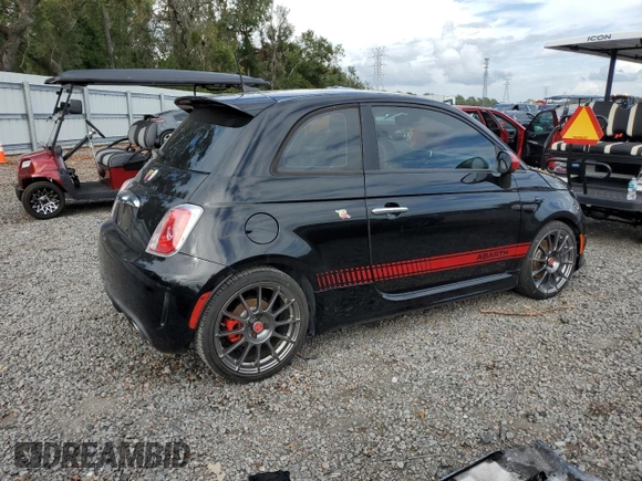 2017 FIAT 500 Abarth z VIN 3C3CFFFH6HT526325, wystawiony jako Copart lot #79726074 z przebiegiem 77 682 mil mil oraz Szkoda całkowita • Salvage title. Historia ofert i sprzedaży dostępna na DreamBid. Obrazek 3.