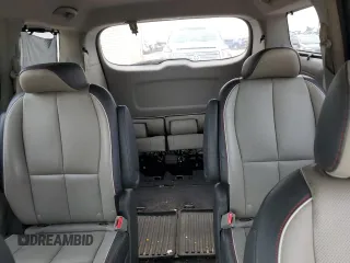 2015 Kia Sedona SX with VIN KNDMC5C17F6036123, listed as a Copart auction lot 58172094 with 128,585 mi miles and Clean Title. Bid and sale history available at carsss.com. Image 10.