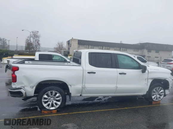 2022 Chevrolet Silverado 1500 Custom with VIN 1GCPABEK1NZ531213, listed as a IAAI auction lot 41533378 with 39,940 mi miles and . Bid and sale history available at DreamBid. Image 13.