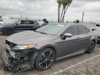 2019 Toyota Camry XSE with VIN 4T1B61HK5KU220194, listed as a Copart auction lot 53753995 with 54,663 mi miles and Salvage Title. Bid and sale history available at carsss.com. Image 1.