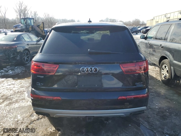 2018 Audi Q7 Prestige with VIN WA1VAAF77JD045731, listed as a Copart auction lot 44503315 with 106543 miles and Salvage Title. Bid and sale history available at carsss.com. Image 6.