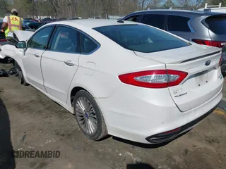 2013 Ford Fusion Titanium with VIN 3FA6P0K9XDR102242, listed as a IAAI auction lot 41850893 with 161,186 mi miles. Bid and sale history available at carsss.com. Image 3.