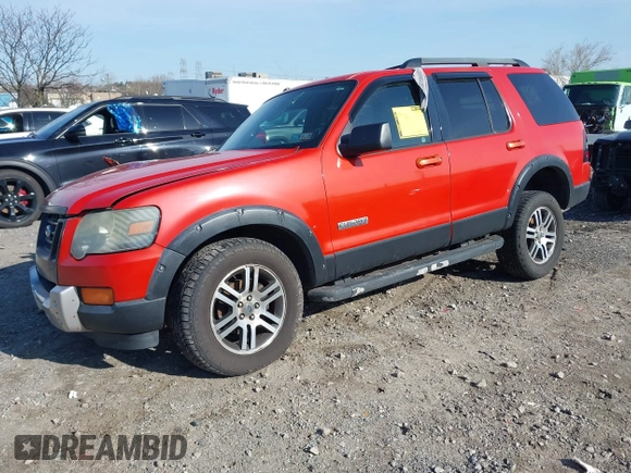 2007 Ford Explorer XLT with VIN 1FMEU73E37UA86705, listed as a IAAI auction lot 41943863 with Not Provided miles. Bid and sale history available at carsss.com. Image 16.