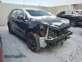 2020 Ford Edge SEL with VIN 2FMPK4J97LBB27033, listed as a Copart auction lot 89184665 with 70,477 mi miles and Salvage Title. Bid and sale history available at carsss.com. Image 4.