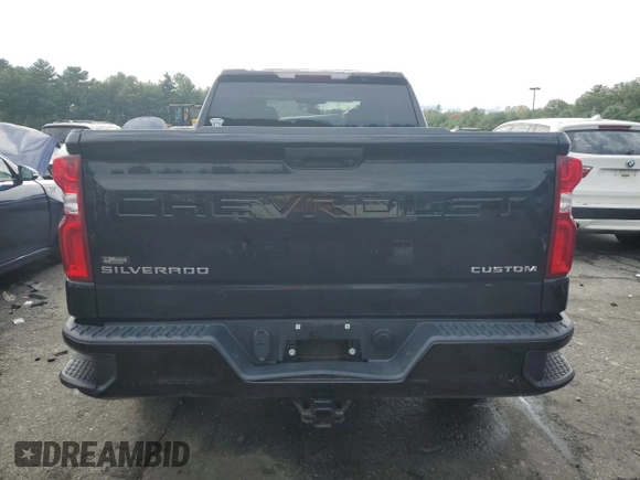 2019 Chevrolet Silverado 1500 Custom with VIN 1GCRYBEH2KZ401848, listed as a Copart auction lot 72706374 with Not Provided miles and Salvage Title. Bid and sale history available at DreamBid. Image 6.