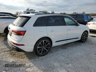 2023 Audi Q7 Prestige with VIN WA1VXBF70PD002040, listed as a Copart auction lot 75412834 with 3,809 mi miles and Non repairable. Bid and sale history available at DreamBid. Image 3.
