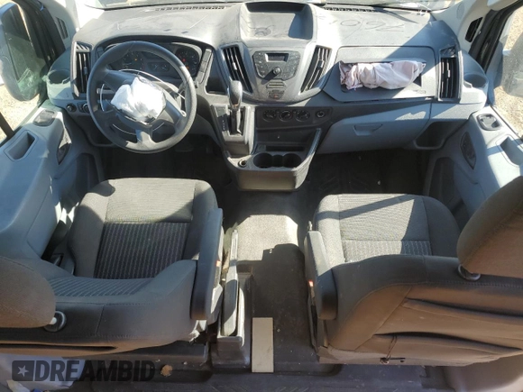 2017 Ford Transit Passenger XL with VIN 1FBZX2XM2HKA13893, listed as a Copart auction lot 76012984 with 92,823 mi miles and Salvage Title. Bid and sale history available at DreamBid. Image 8.