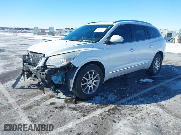 2016 Buick Enclave Leather with VIN 5GAKVBKD2GJ204892, listed as a IAAI auction lot 41649646 with 133,729 mi miles. Bid and sale history available at carsss.com. Image 18.