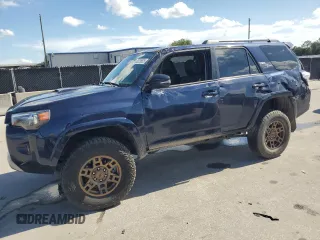 2024 Toyota 4Runner TRD Off Road with VIN JTERU5JR9R6252468, listed as a Copart auction lot 62238625 with 13,778 mi miles and Salvage title. Bid and sale history available at DreamBid. Image 1.