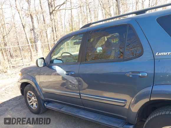 2007 Toyota Sequoia Limited with VIN 5TDBT48A67S291504, listed as a IAAI auction lot 41613824 with 139,089 mi miles and . Bid and sale history available at DreamBid. Image 14.