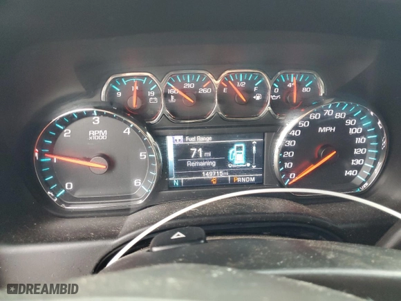 2016 Chevrolet Tahoe LS with VIN 1GNSCAEC8GR378279, listed as a Copart auction lot 44237415 with 149,715 mi miles and Salvage Title. Bid and sale history available at carsss.com. Image 9.