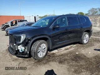 2024 GMC Acadia AWD Elevation z VIN 1GKENNKSXRJ189321, wystawiony jako Copart lot #88156855 z przebiegiem 15 469 mil mil oraz Czysty tytuł • Clean title. Historia ofert i sprzedaży dostępna na DreamBid. Obrazek 1.