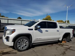 2022 GMC Sierra 1500 Limited Denali with VIN 3GTU9FEL7NG175412, listed as a Copart auction lot 76951014 with 71,532 mi miles and Salvage Title. Bid and sale history available at carsss.com. Image 1.