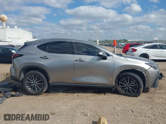 2024 Lexus NX with VIN 2T2GGCEZXRC038367, listed as a IAAI auction lot 41492159 with 34,753 mi miles. Bid and sale history available at carsss.com. Image 14.