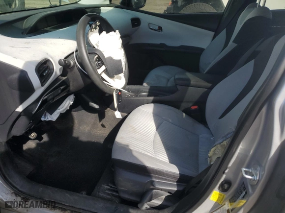 2018 Toyota Prius Two with VIN JTDKARFU1J3548707, listed as a Copart auction lot 49302175 with 0 mi miles and Salvage Title. Bid and sale history available at carsss.com. Image 7.