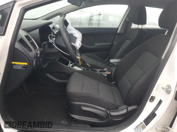 2018 Kia Forte5 LX with VIN KNAFK5A85J5773795, listed as a Copart auction lot 83042954 with 56,267 mi miles and Salvage Title. Bid and sale history available at carsss.com. Image 7.