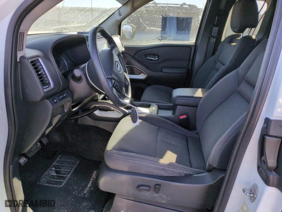 2022 Nissan Frontier S with VIN 1N6ED1CL1NN658438, listed as a Copart auction lot 88987045 with 45,704 mi miles and Salvage Title. Bid and sale history available at carsss.com. Image 7.